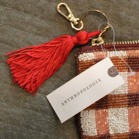 NWT Anthropologie Beaded Coin Purse : Picnic Edition - Picture 9 of 11